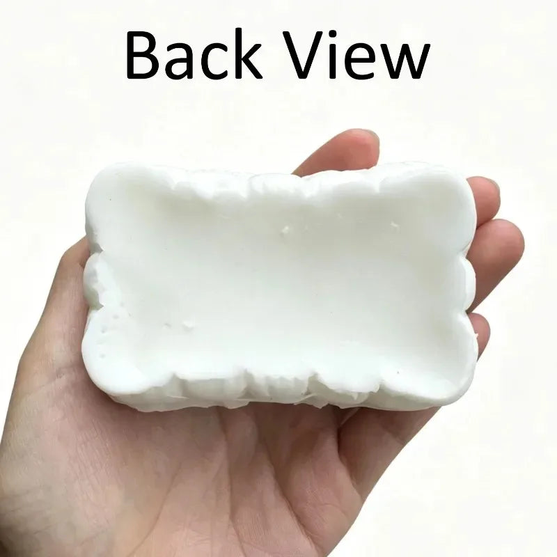Innovative soft square white milk pillow