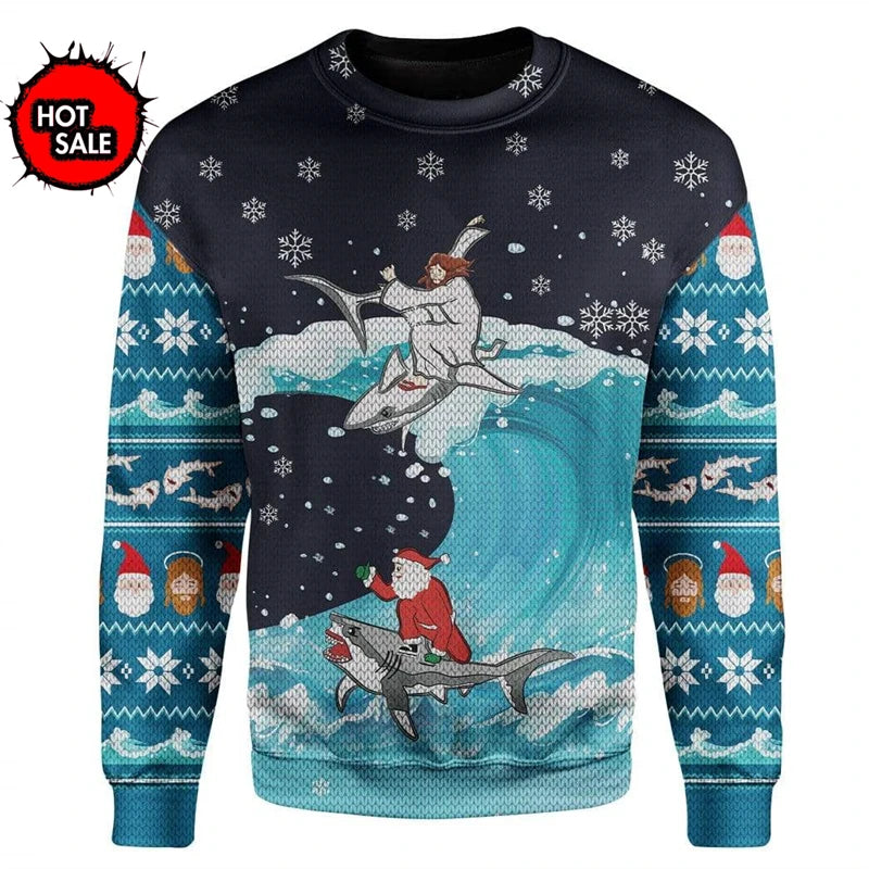 Men Women Holiday Party Xmas Sweatshirts