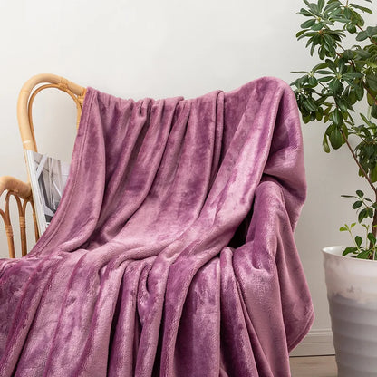 Fleece Flannel Gold Blankets