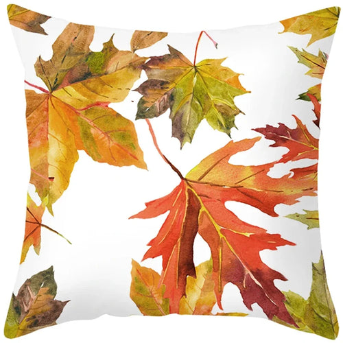 Autumn Fall Pumpkin Pillow Case