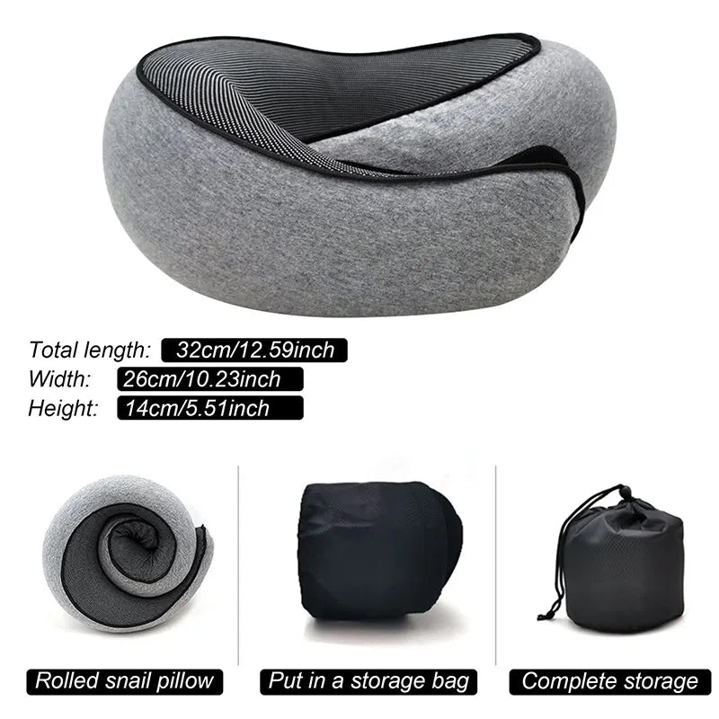 Travel Neck Pillow Memory Foam U-shaped