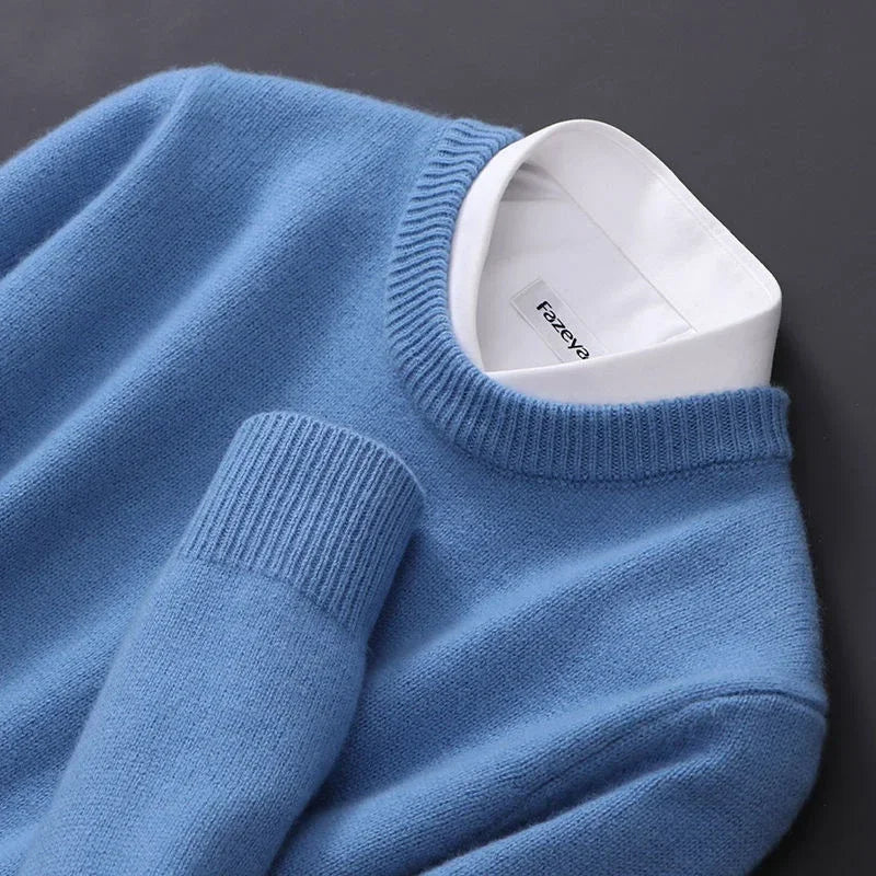 O-neck Cashmere Sweater