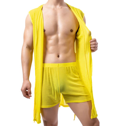 Men Sexy Pajamas Sleepwear