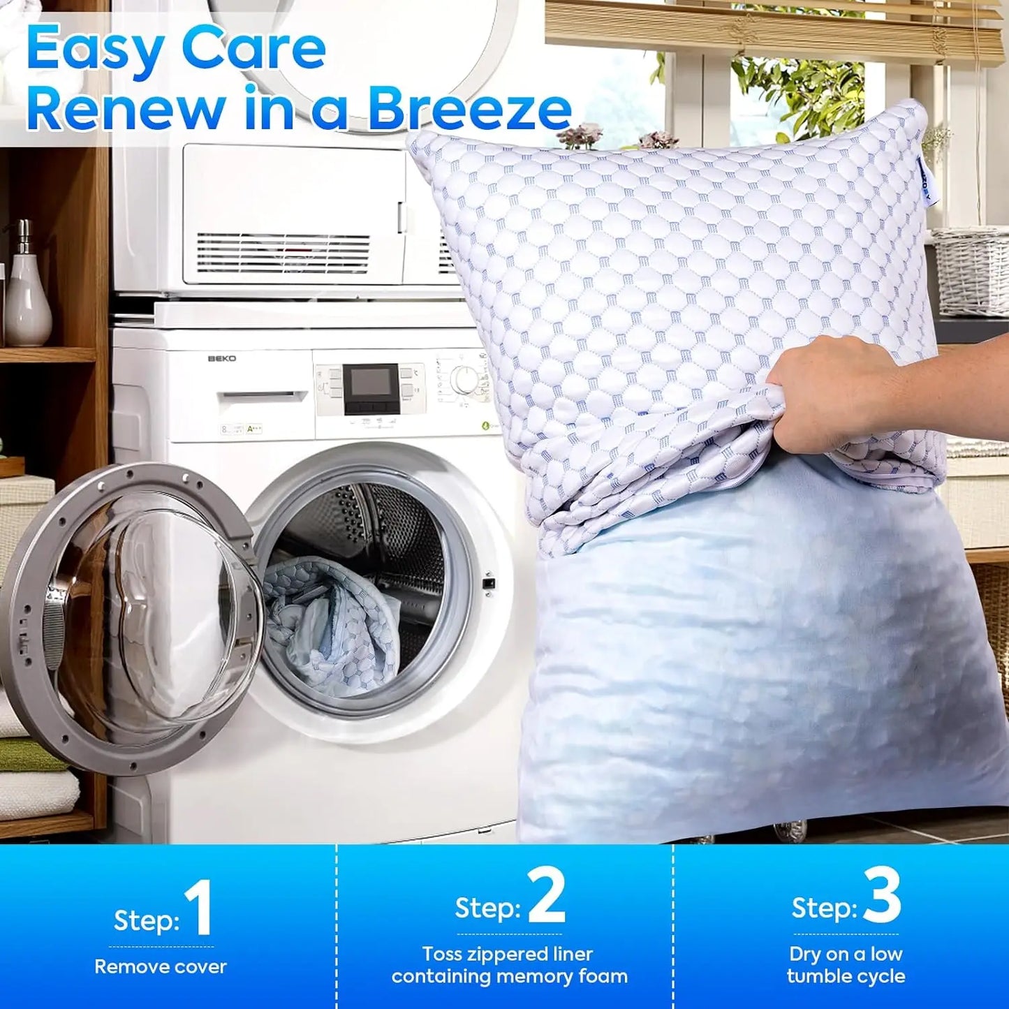Cooling Memory Foam Pillow