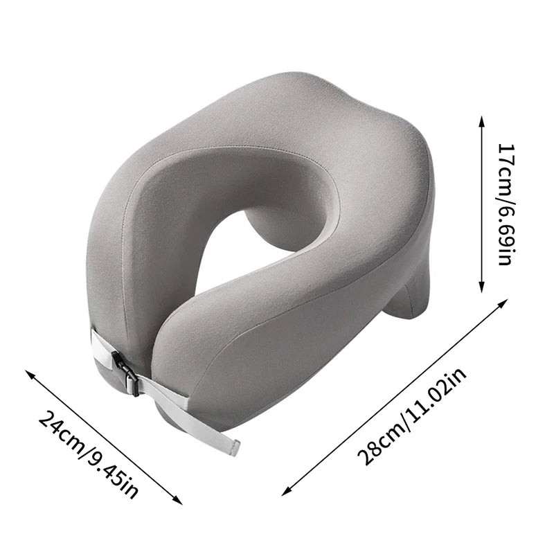 Travel Pillow U-Shape Pure Memory Foam