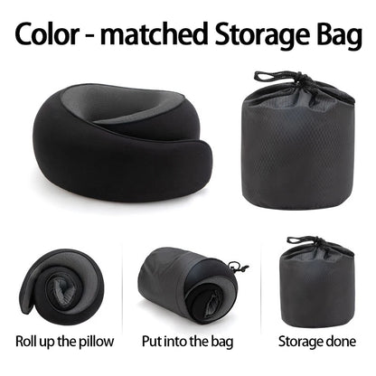 Portable U-shaped Travel Pillow
