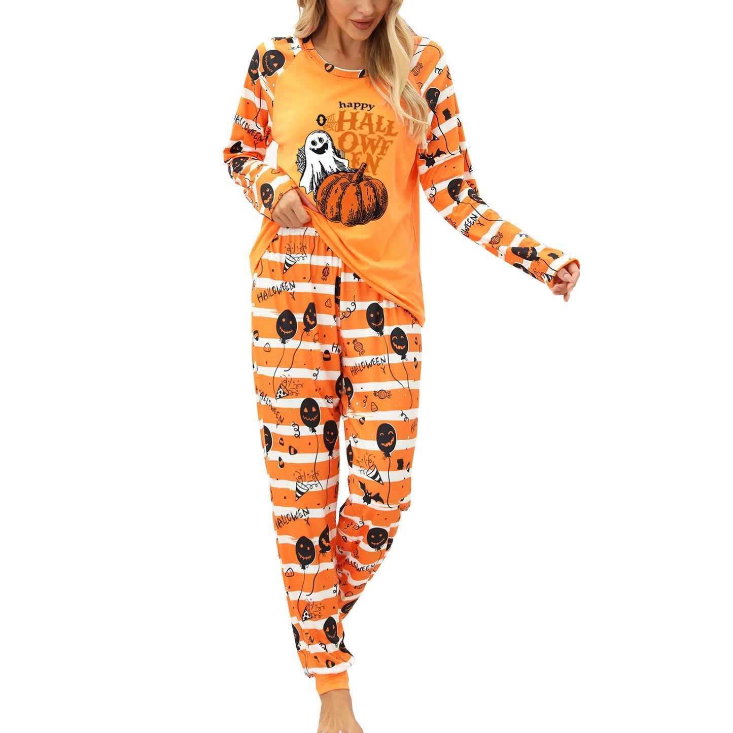 Women's Halloween Pajamas Set