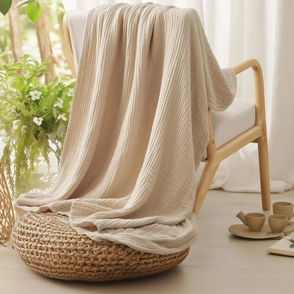 100% Cotton Muslin Blanket