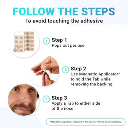 Magnetic Nasal Breathing Aid