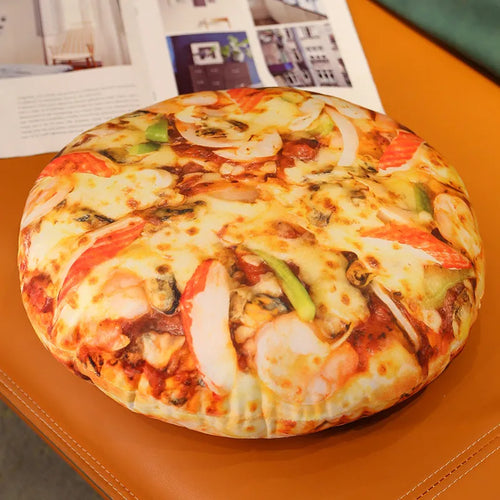 Pizza Shaped Pillow