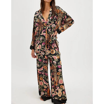 Silk Satin Pajamas Set for Women