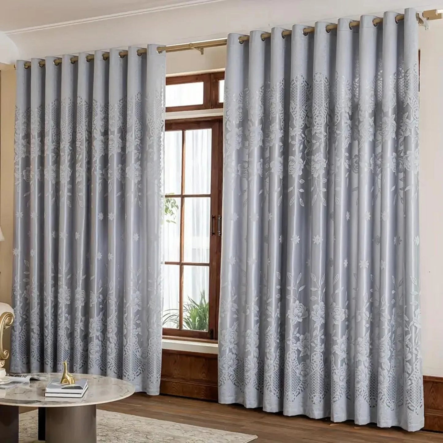 European Vintage Blackout Curtain
