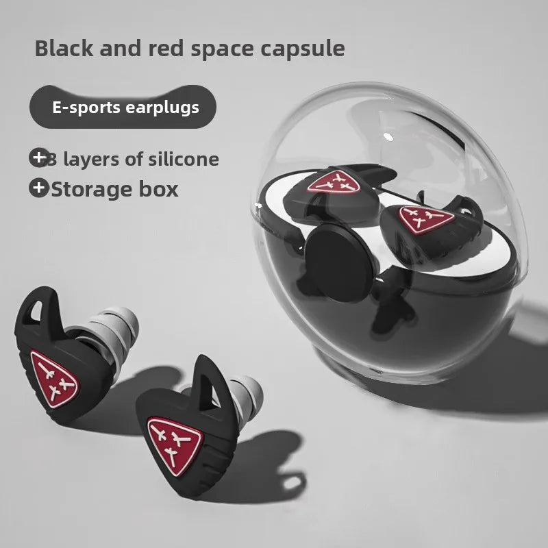 Space Capsule Silicone Earplugs