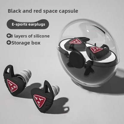 Space Capsule Silicone Earplugs