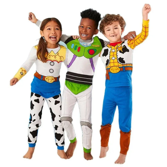 Children Halloween Woody And Buzz Lightyear Costume