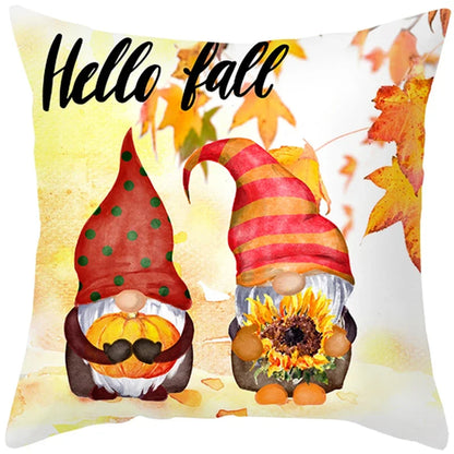 Autumn Fall Pumpkin Pillow Case