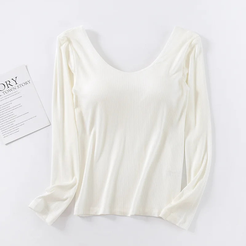 Long Sleeved Pajamas Top
