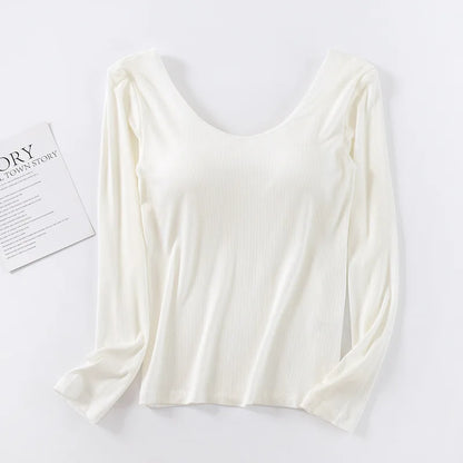 Long Sleeved Pajamas Top