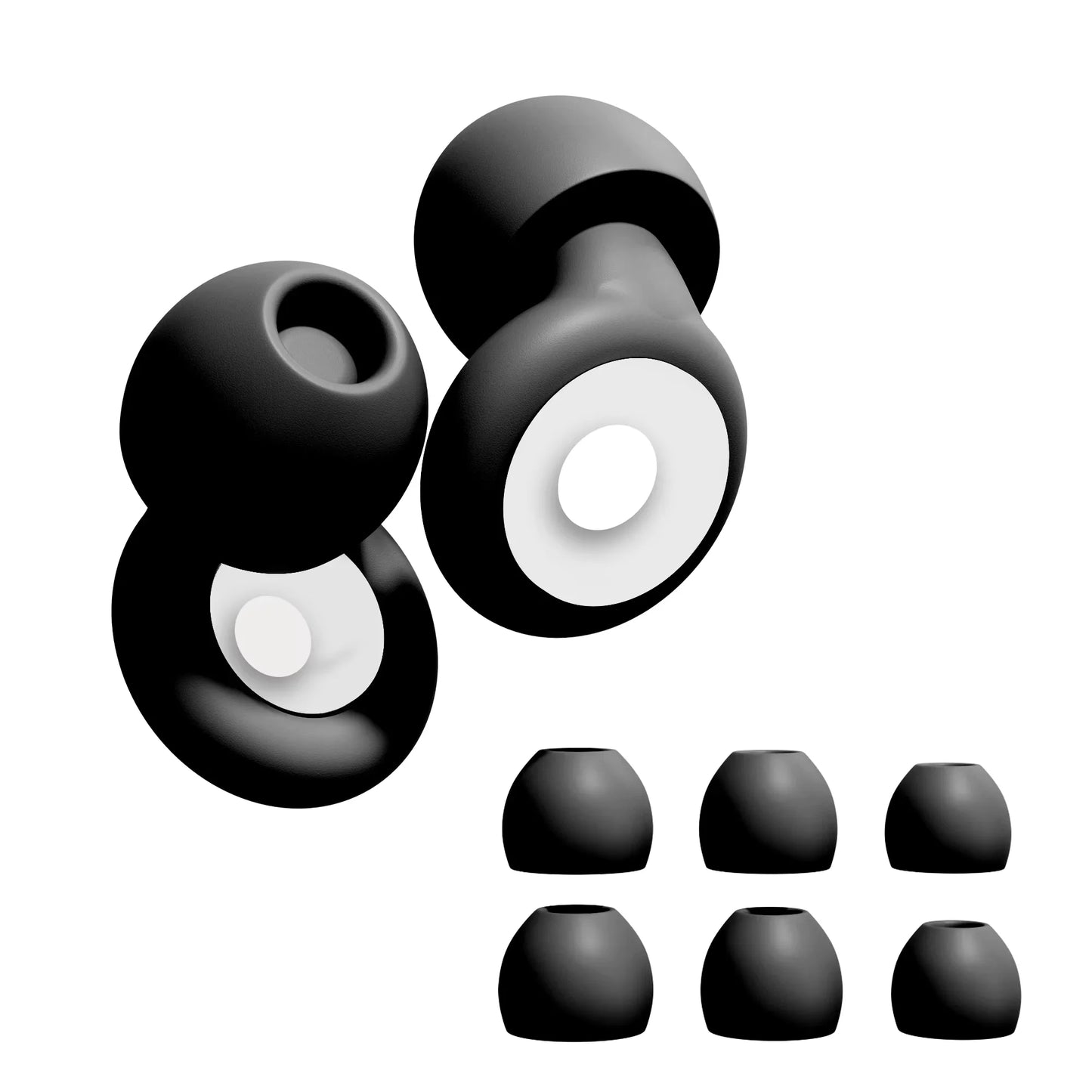 1 Pair Antinoise Earplugs