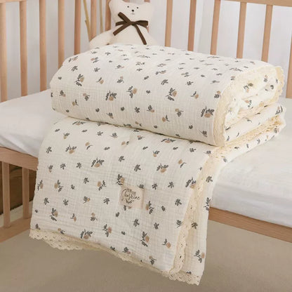 Cotton Padded Baby Blanket