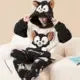 Plush Coral Fleece Pajamas