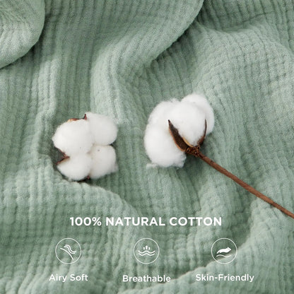 100% Cotton Muslin Blanket