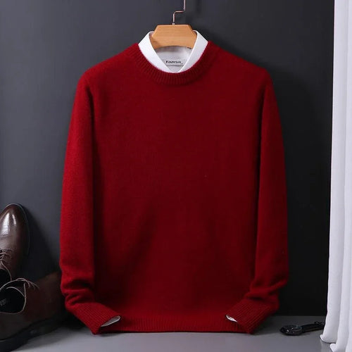 O-neck Cashmere Sweater