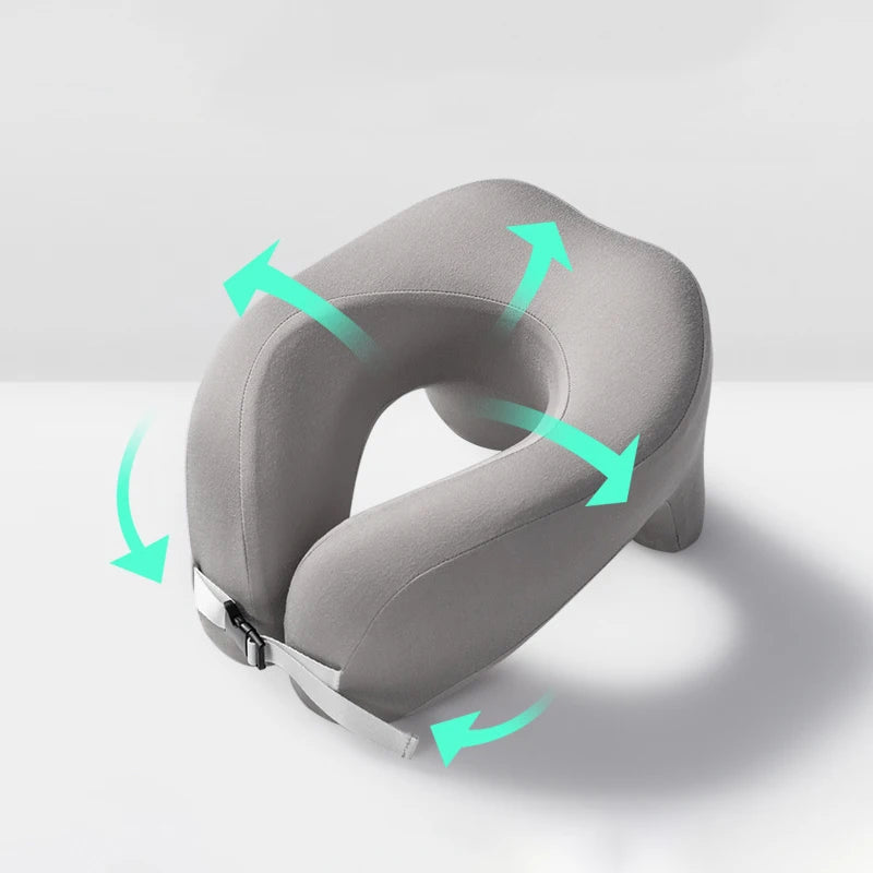 Travel Pillow U-Shape Pure Memory Foam