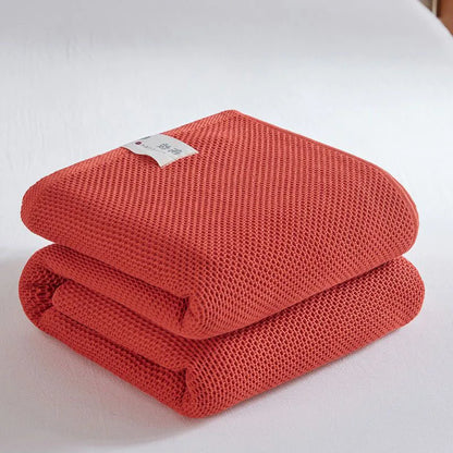 Solid Cotton Blanket
