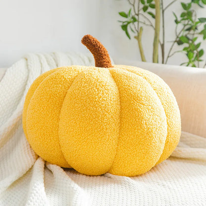 Luxury Woody Pumpkin Shaped Pillow