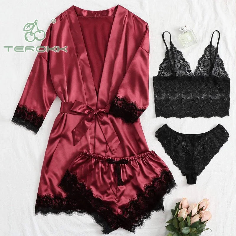 European And American Ladies Sexy Pajamas