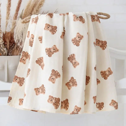 Cute Bear Baby Blanket