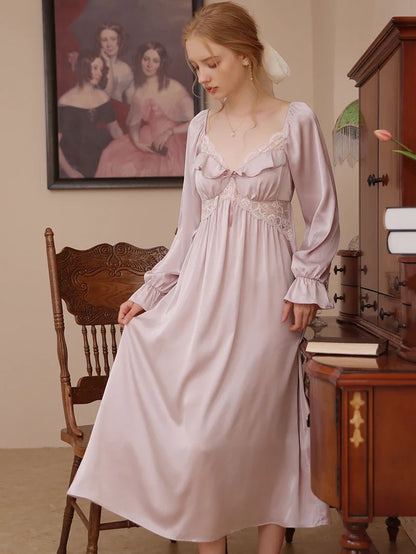 Ladies French Vintage Princess Sleepwear