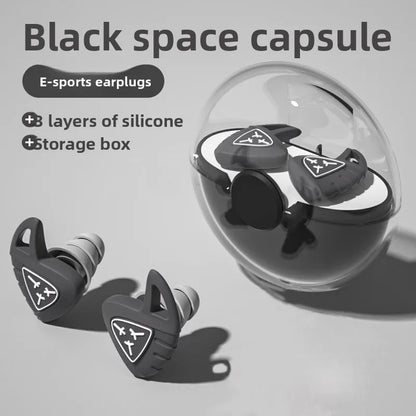 Space Capsule Silicone Earplugs