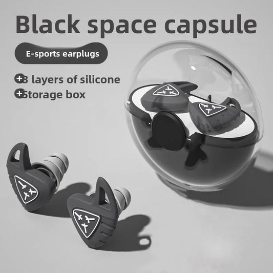 Space Capsule Silicone Earplugs