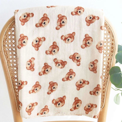 Cute Bear Baby Blanket