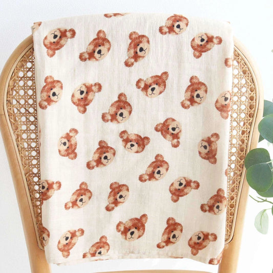 Cute Bear Baby Blanket