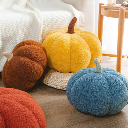 Luxury Woody Pumpkin Shaped Pillow