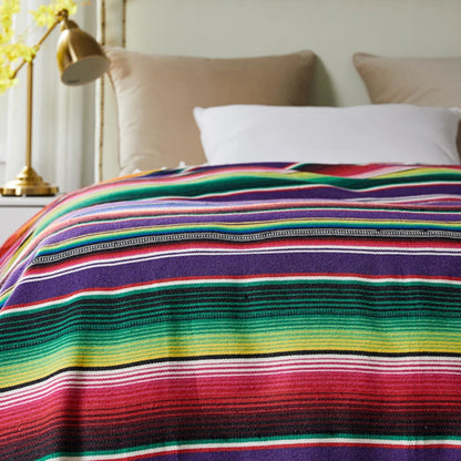 Bohemian style beach blanket