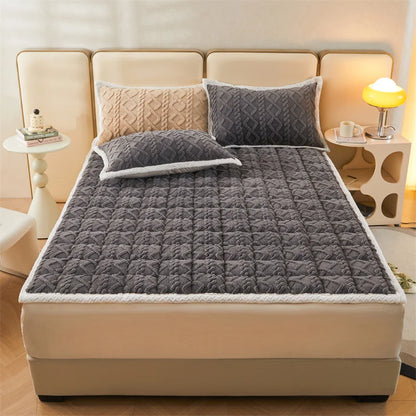 Thick Fleece Mattress Pad