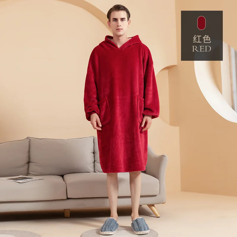 Men's Hooded Blanket