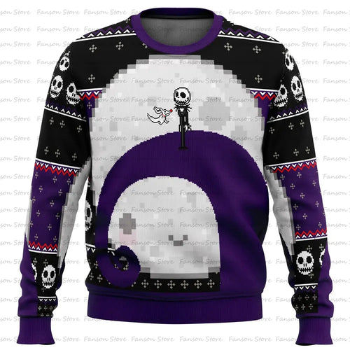 The Nightmare Before Christmas Ugly Christmas Sweatshirt