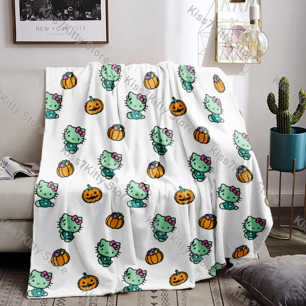 Hello Kitty Halloween Blanket