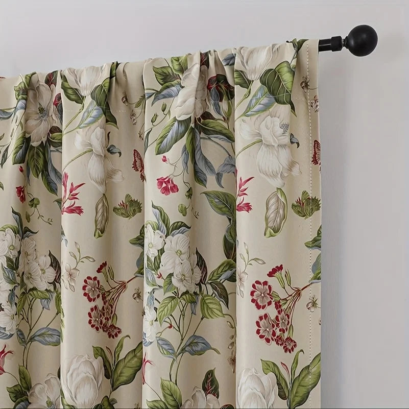 American Pastoral Print Blackout Curtain