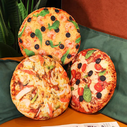 Pizza Shaped Pillow