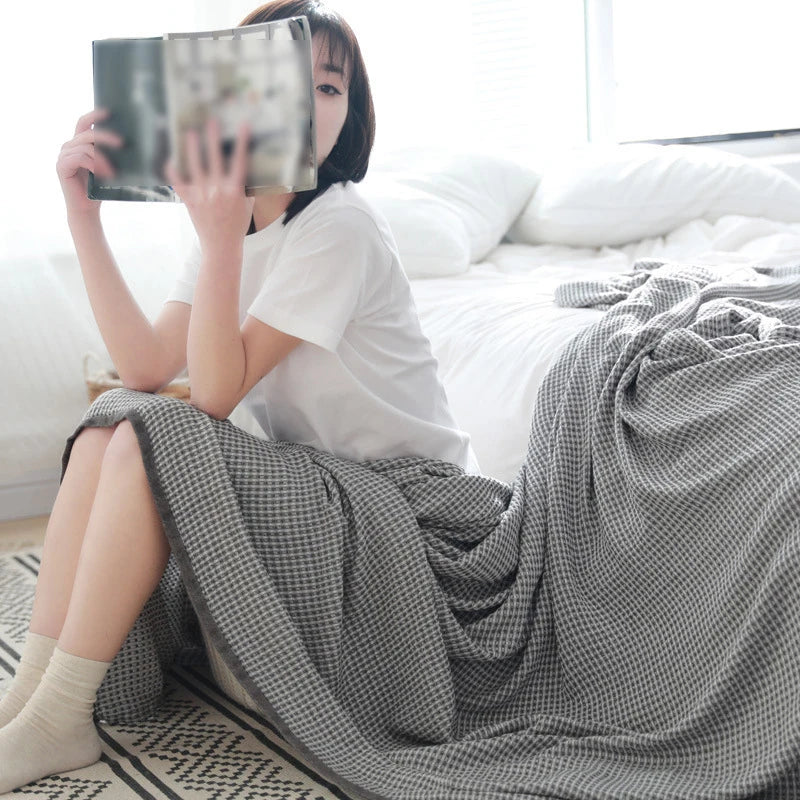 Cotton Bamboo Fiber Blanket