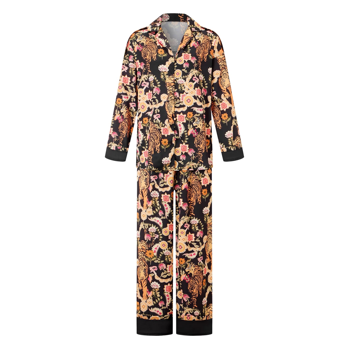Silk Satin Pajamas Set for Women