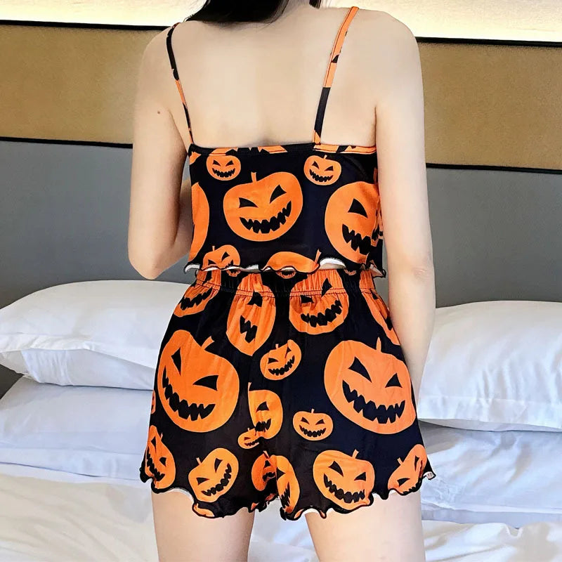 Halloween Pumpkin Loungewear