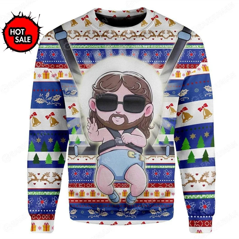 Men Women Holiday Party Xmas Sweatshirts