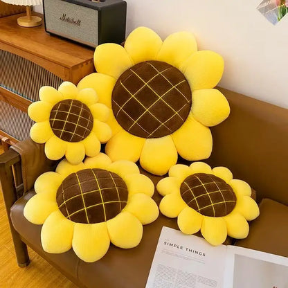 Sunflower Shaped Pillows